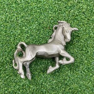 Vintage Rawcliffe Pewter Prancing Unicorn Figurine